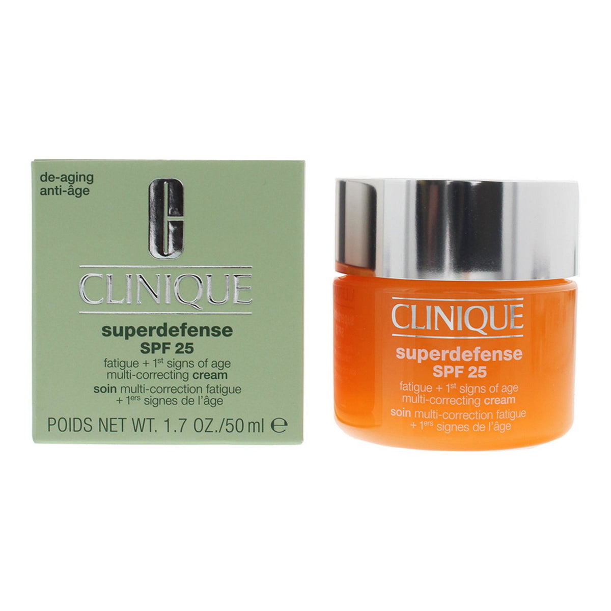 Clinique, Superdefense, Multi-Correction, Day, Rich Cream, For Face, SPF 25, 50 ml