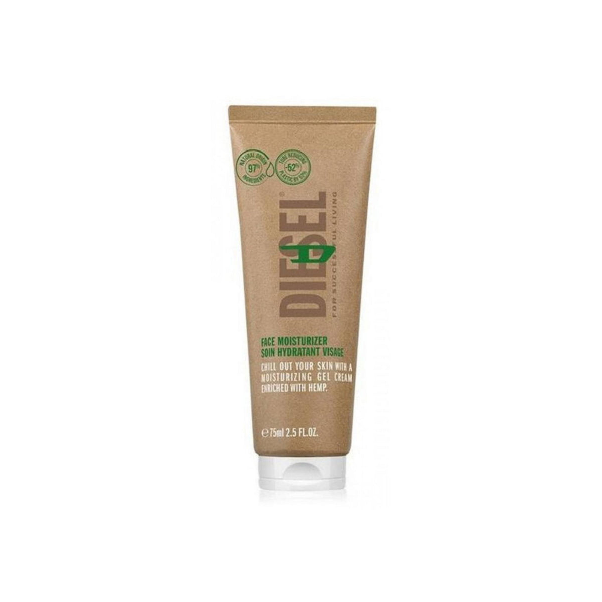 Diesel, D by Diesel, Moisturizer, Gel Cream, Face, 75 ml