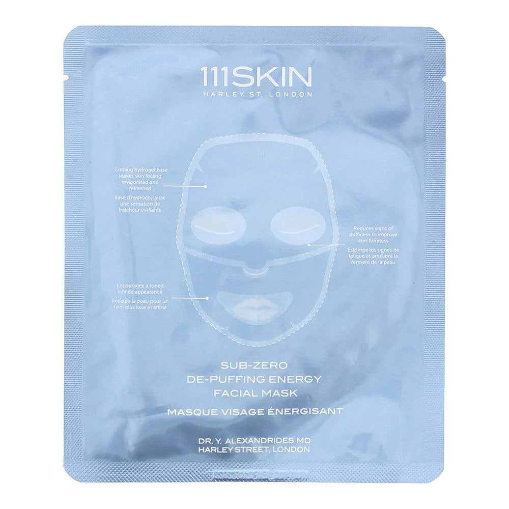 111 Skin, Sub-Zero, 6GM, Sheet Mask, Face, 30 g