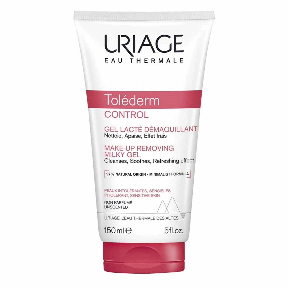 Uriage Toléderm Control sminkborttagande mjölkgel 150 ml