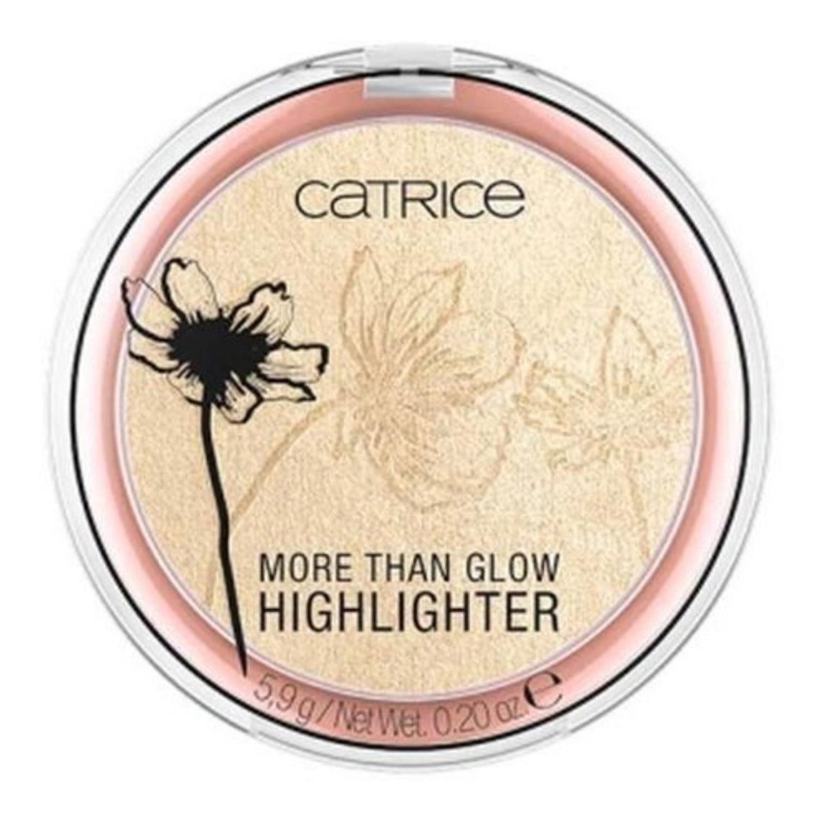 Catrice, More Than Glow, Luminous, Blush Highlighter Compact, 040, Absolute Blushin' Bright, 5.9 g