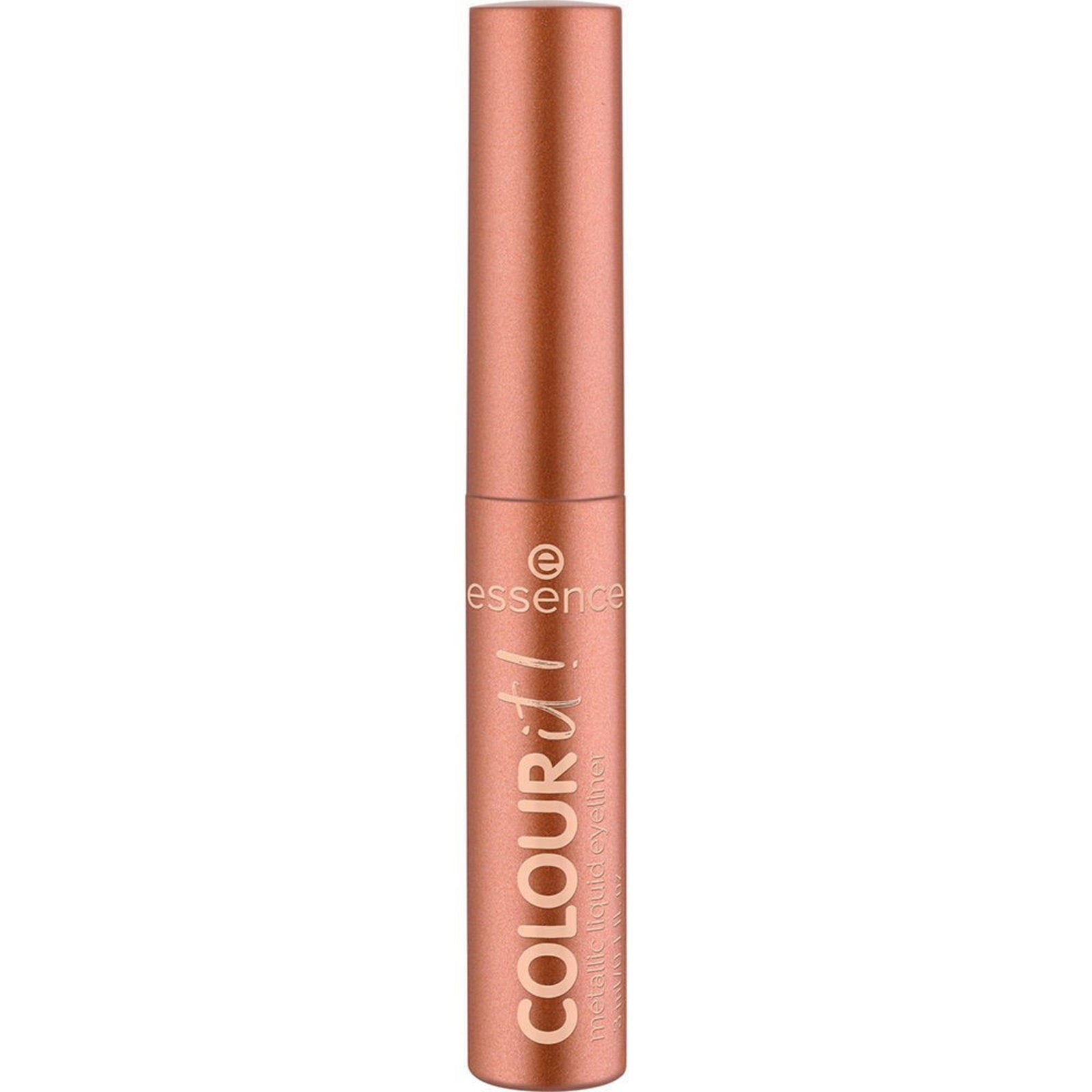 Essence, Colour It!, Liquid Eyeliner, Metallic, Liquid Eyeliner, 01, Burnished Bronze, 3 ml