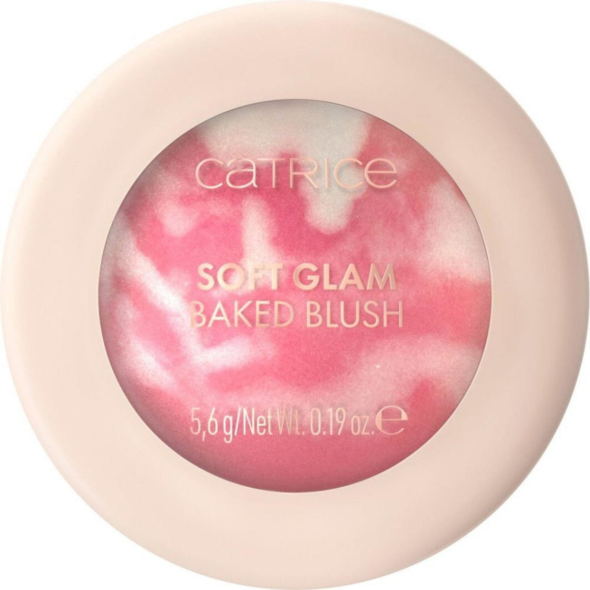 Catrice, Soft Glam Baked Blush, Glow & Illuminating, Blush Highlighter Compact, 050, Cheek Lover, 1, 5.6 g