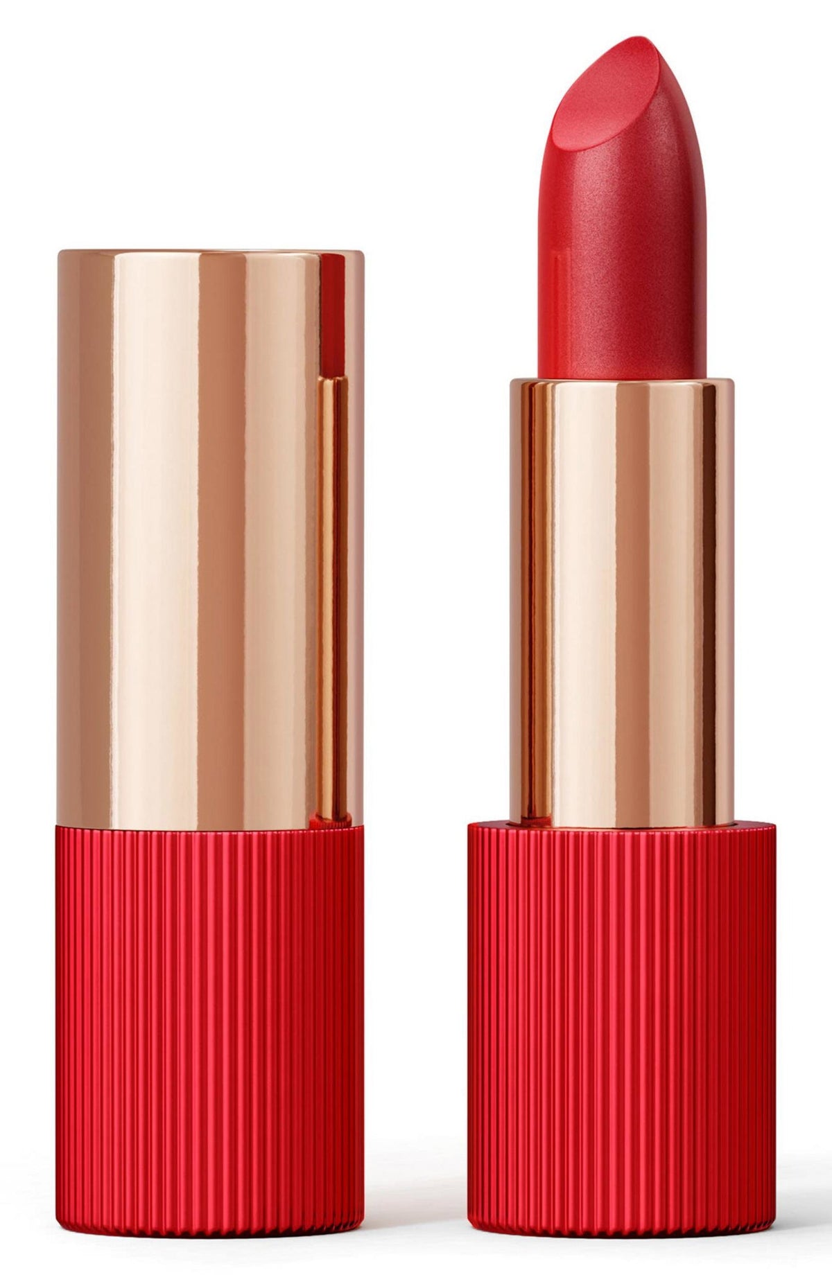 La Perla, Satin Lip Balm, Cream Lipstick, 201, Bitten Lips, 3.5 g