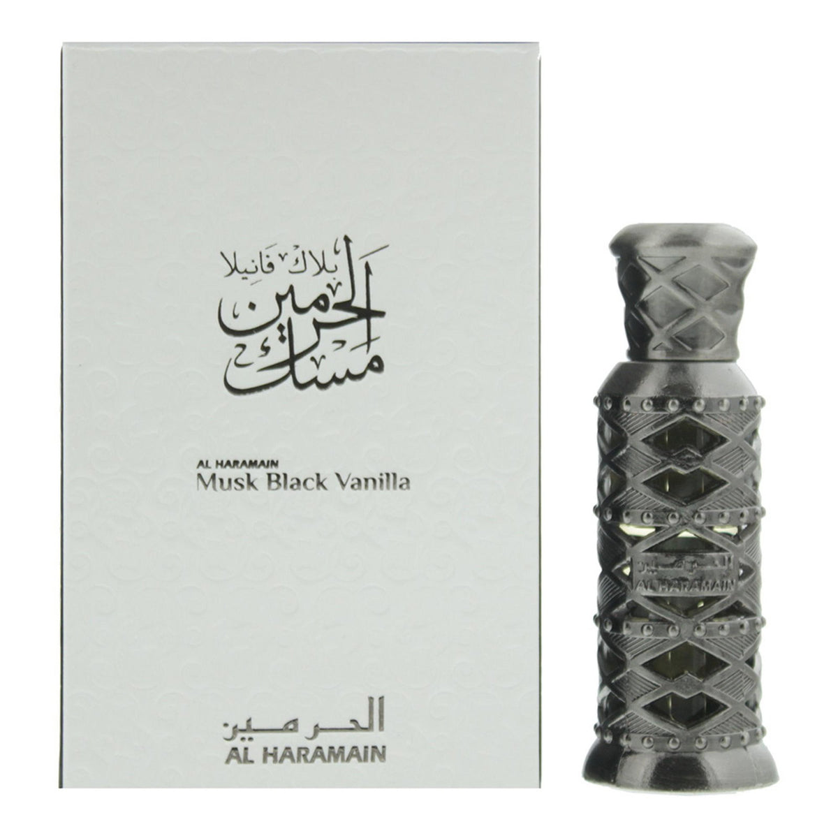 Al Haramain, Musk Black Vanilla, Perfume Oil, Unisex, 12 ml