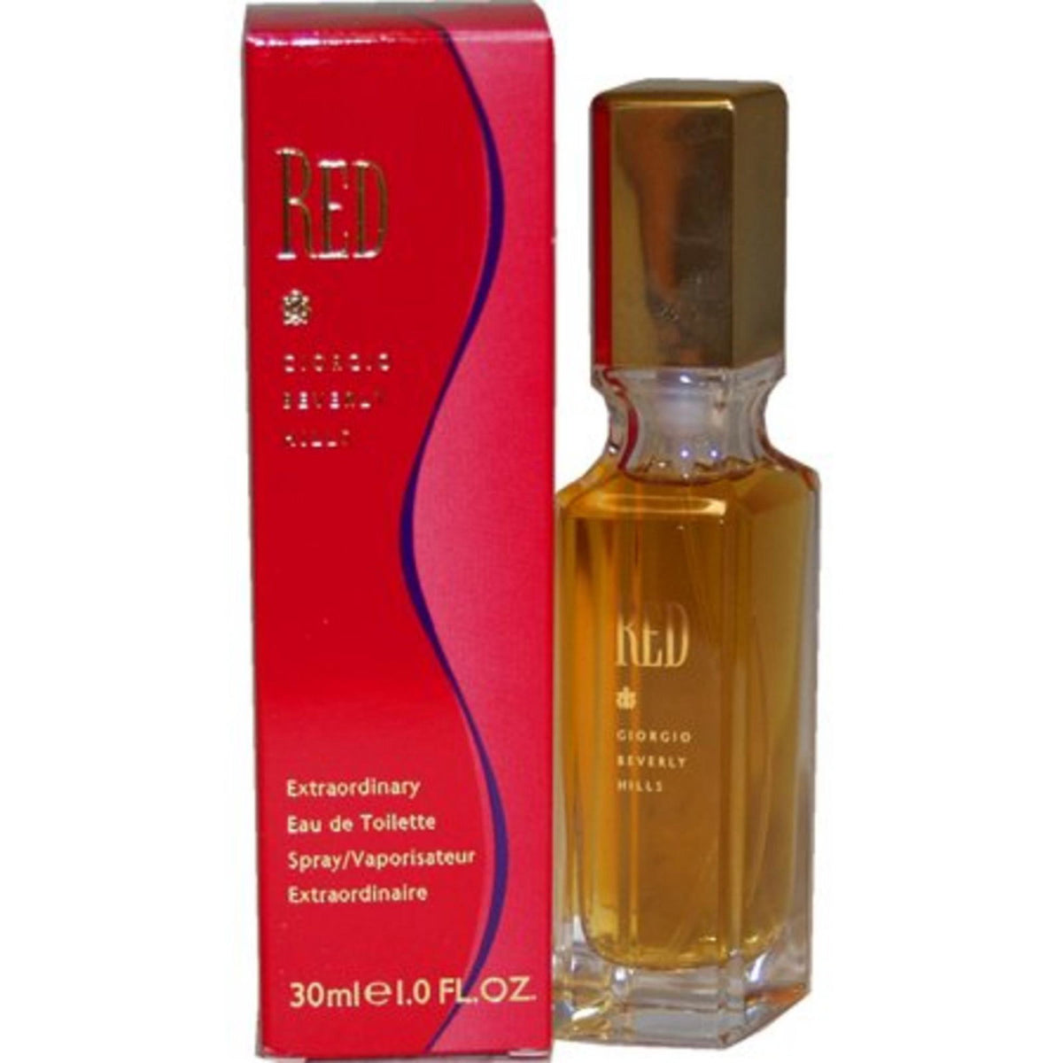 Giorgio Beverly Hills, Red, Eau De Toilette, For Women, 30 ml