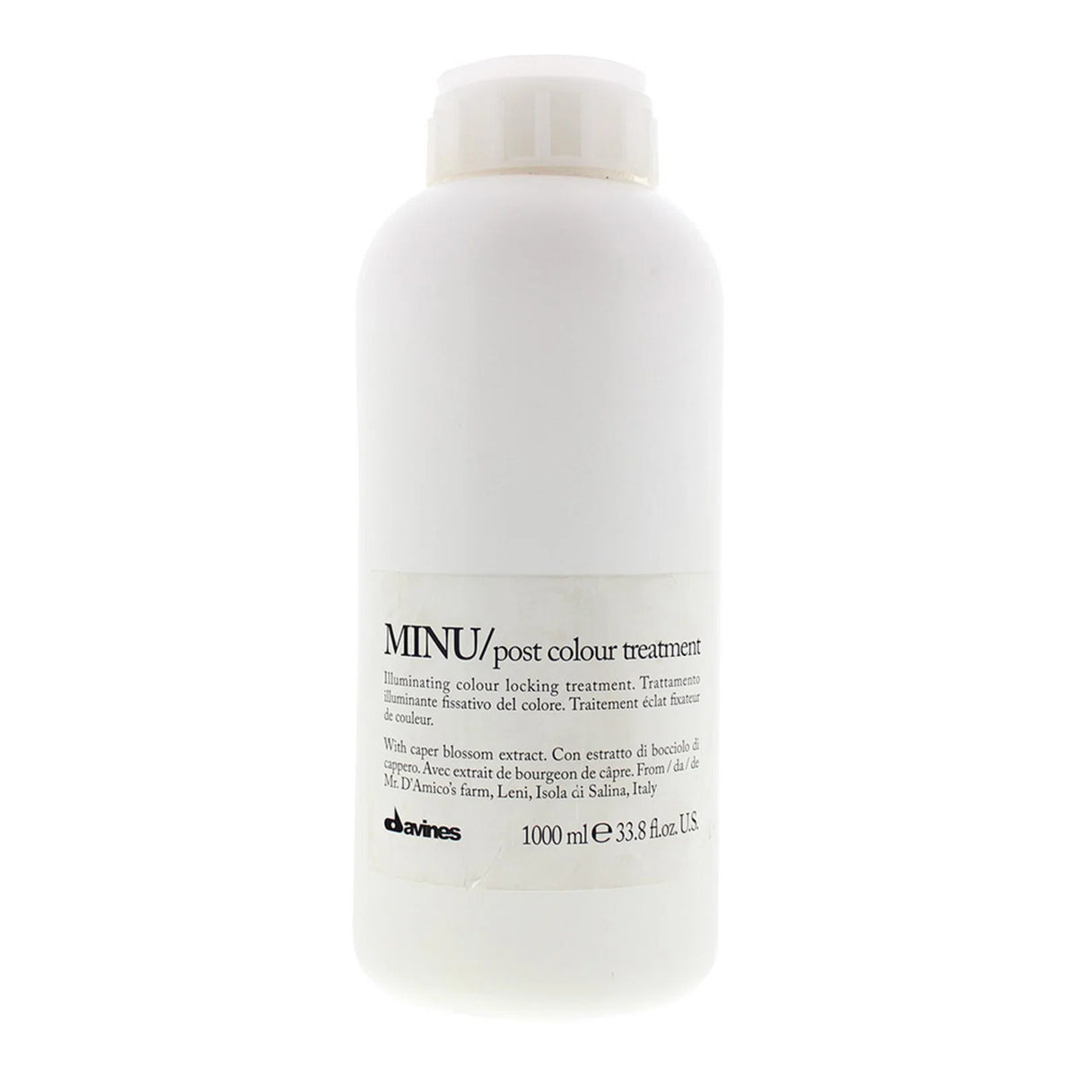 Davines, Minu, Hair Treatment Conditioner, Illuminating, All Hair Types, 1000 ml
