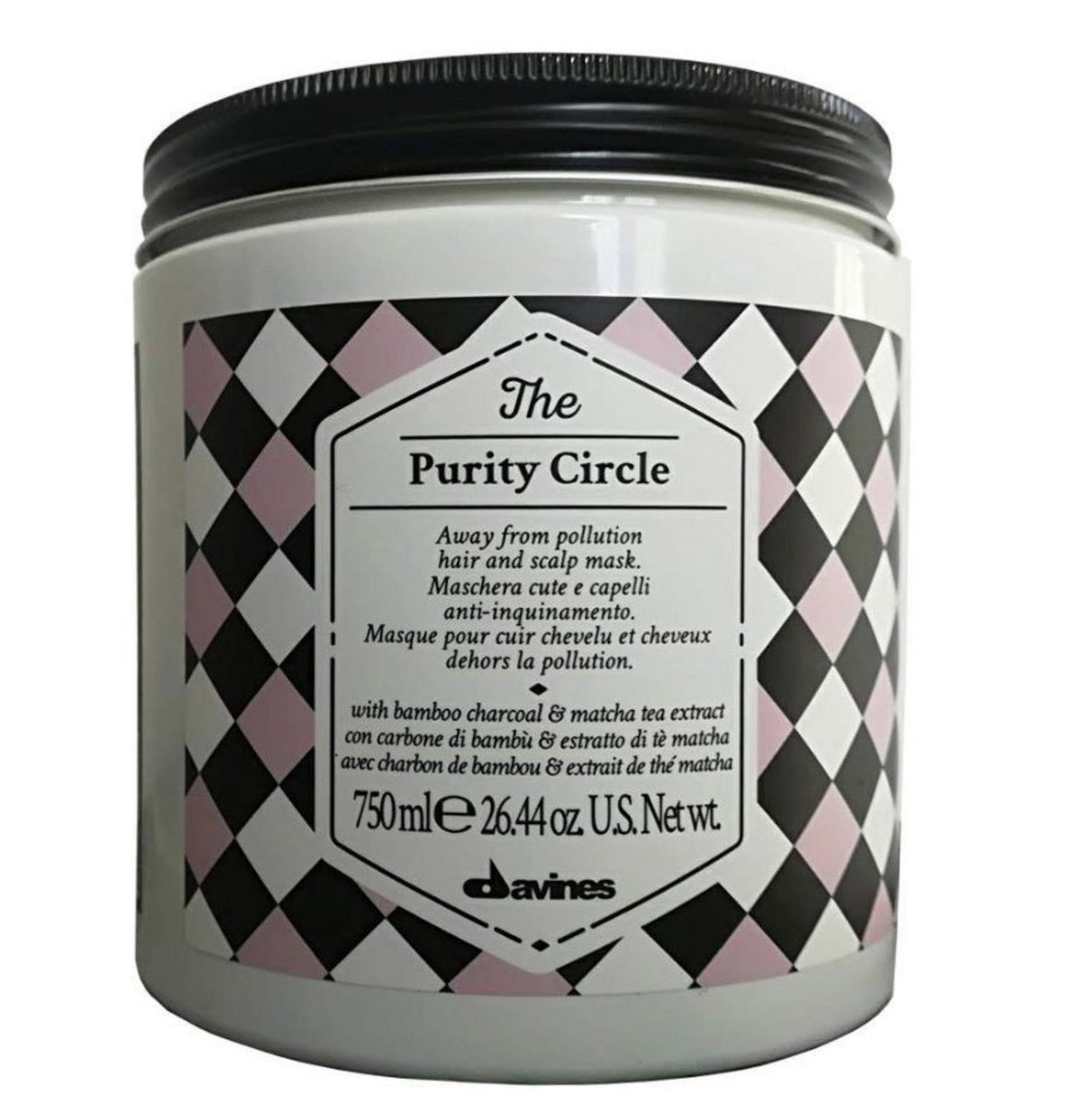 Davines, The Purity Circle, Scalp Treatment Cream Mask, Detoxification, 750 ml