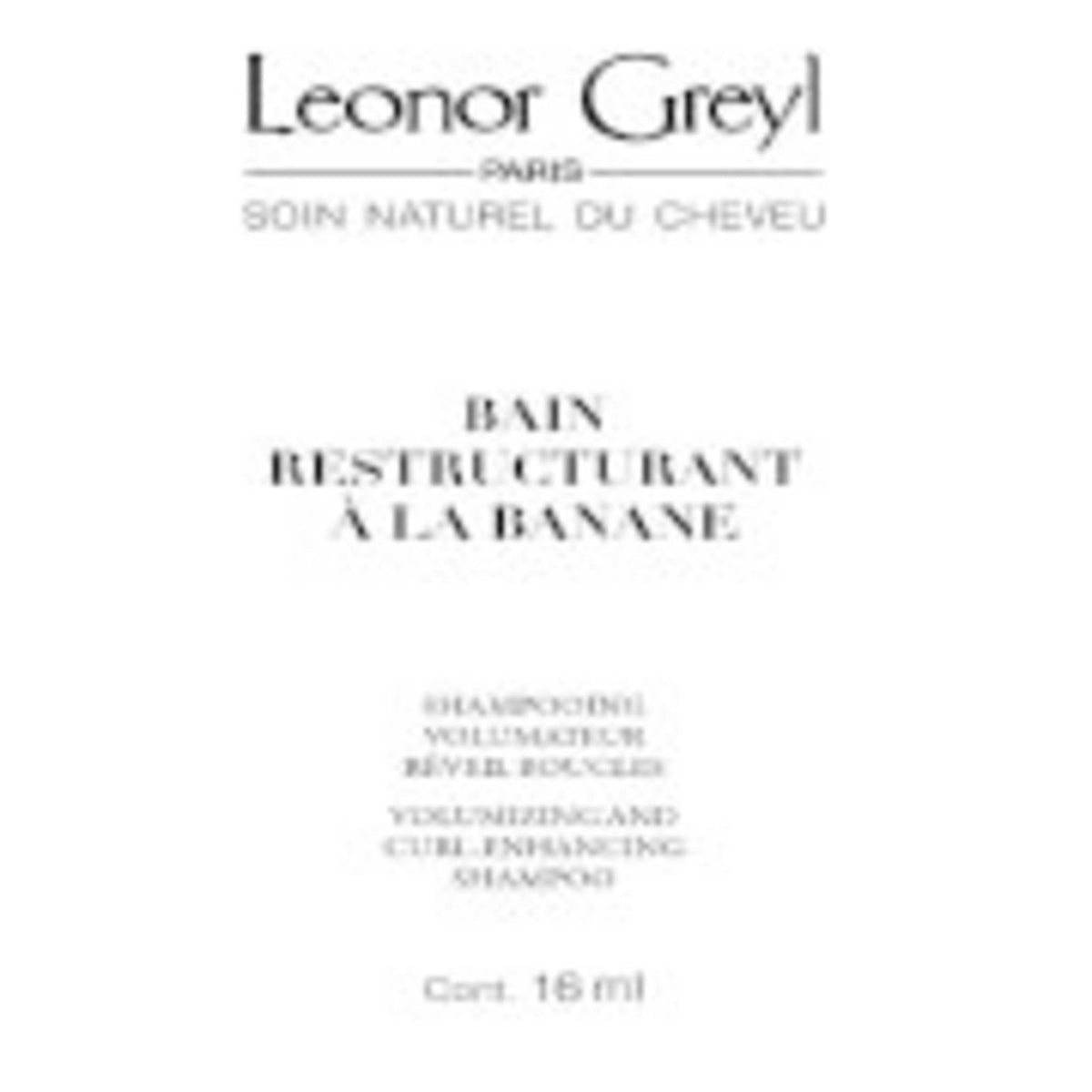 Leonor Greyl, A La Banane, Hair Shampoo, For Volume, 16 ml *Sample