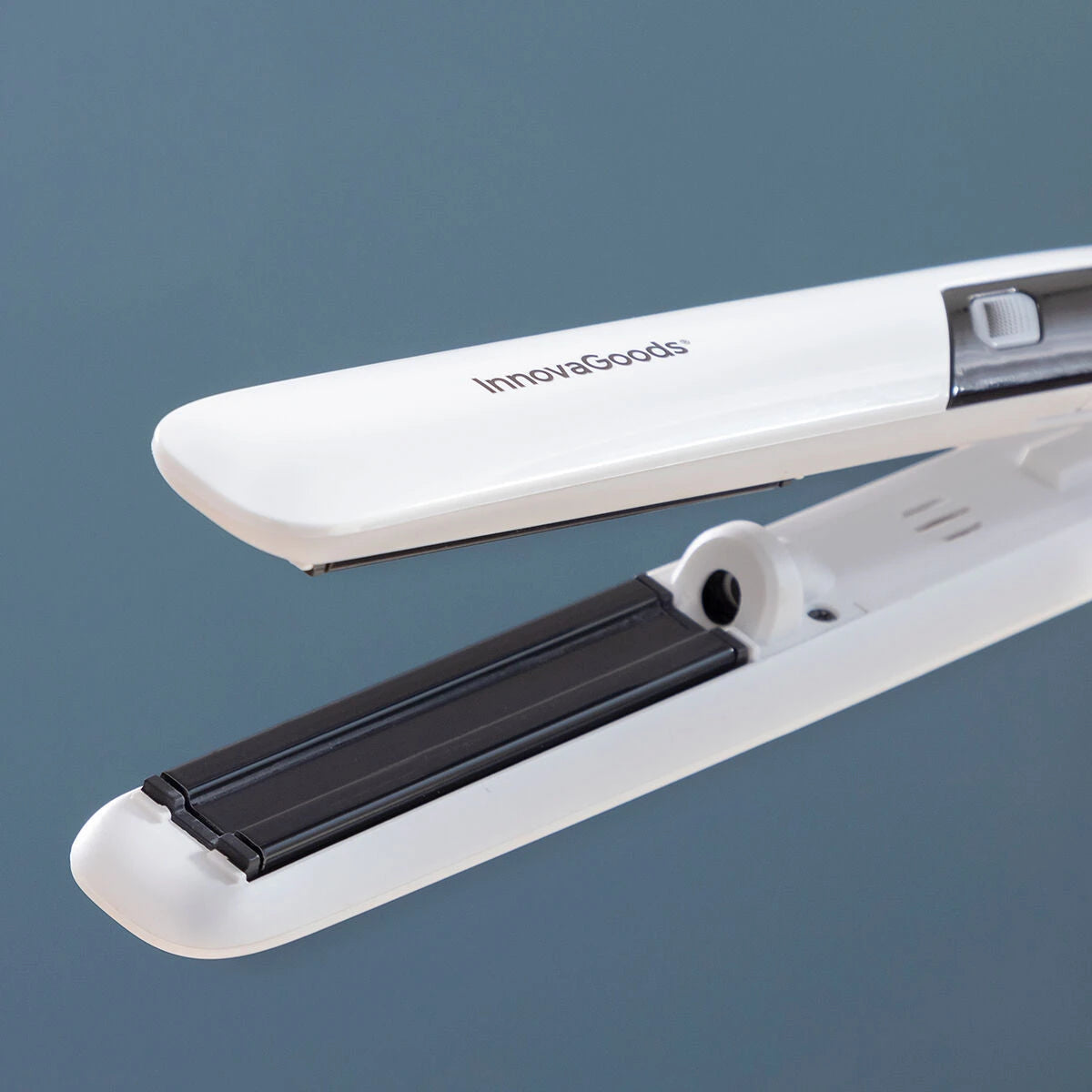 Ceramic Hair Iron with Steam Stemio InnovaGoods 36 W product packaging