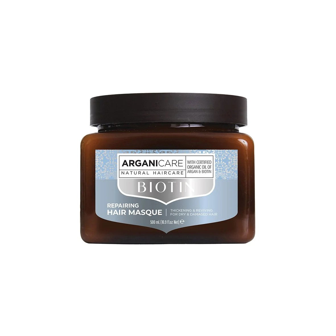 Arganicare, Biotin, Hair Treatment Cream Mask, Repairing, 500 ml