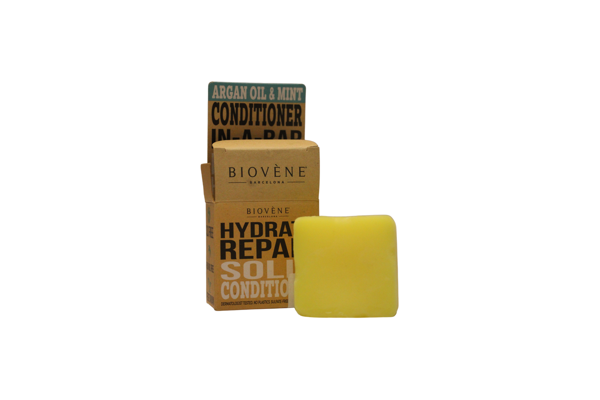 Biovène Hydrate Repair Fast balsamkaka med arganolja & mynta 40 g Tester