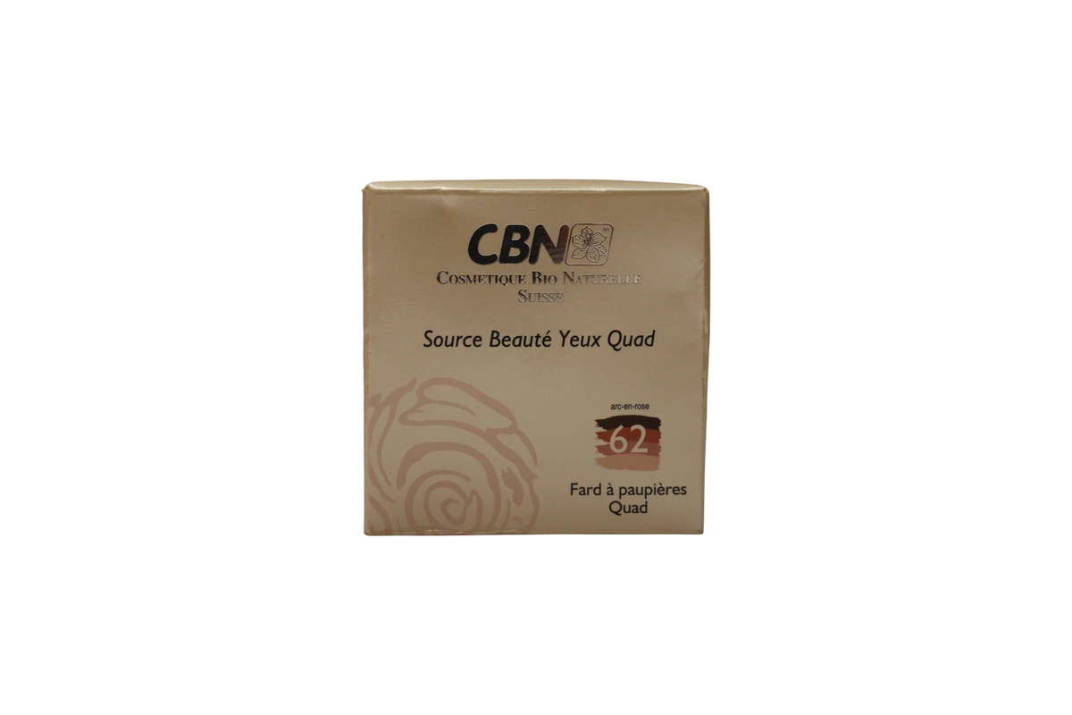 CBN Source Beauté Yeux Quad ögonskuggspalett 62 Arc-en-Rose 5 g