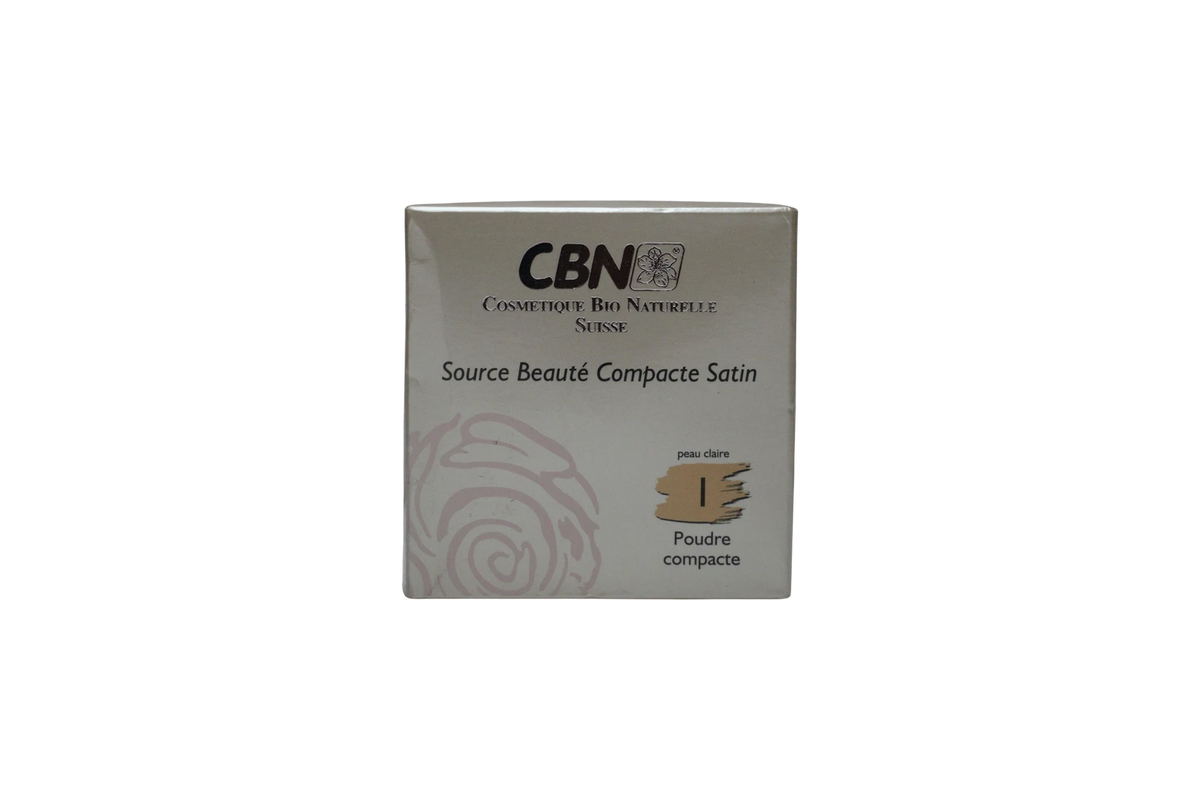 CBN Source Beauté Compact Foundation Satin Finish Nyans 1 - 10 g