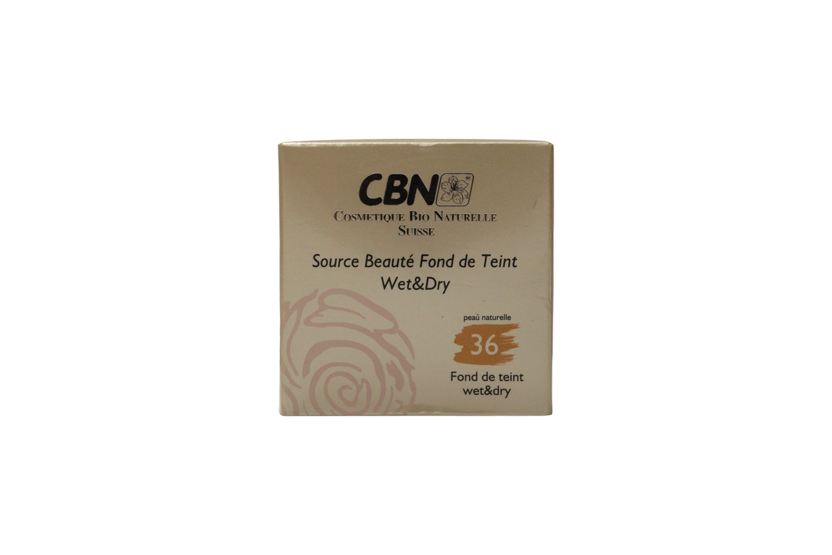 CBN Wet & Dry kompaktfoundation 36 - 10 g