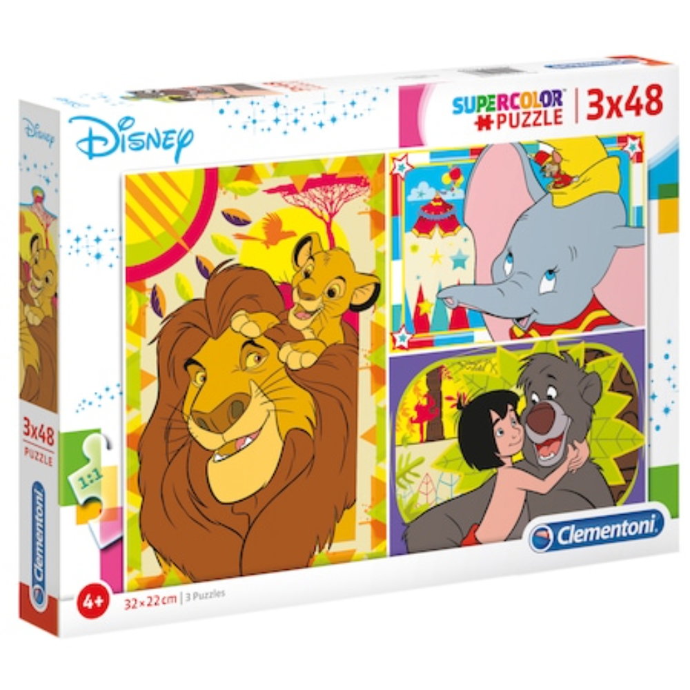 Clementoni, Disney Animals, Jigsaw Puzzles 104 pcs