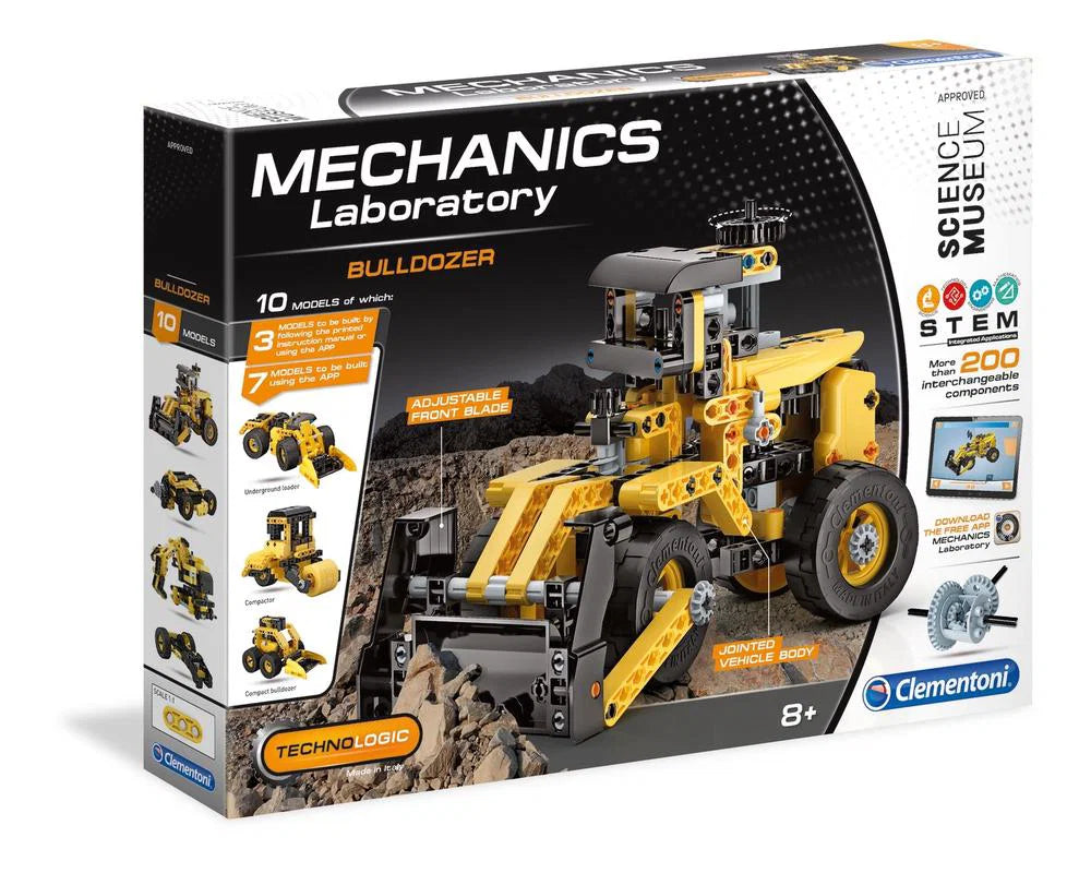 Clementoni, Mechanics Laboratory, Branded Brick Sets 200 pcs