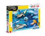 Clementoni, National Geographic Kids, Jigsaw Puzzles 104