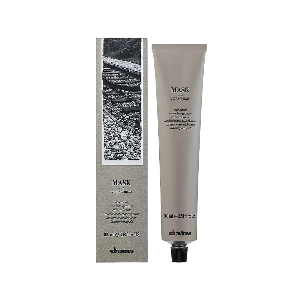 Davines, Mask With Vibrachrom, Permanent Hair Dye, 9.1 , 100 ml