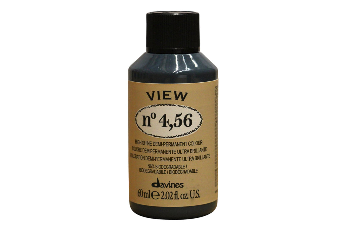 Davines, View, Demi-Permanent Hair Dye, 4.56 Gloss, 60 ml