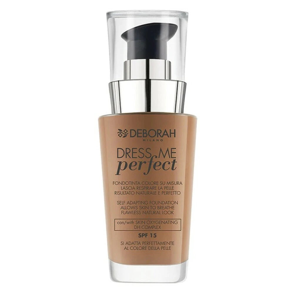 Deborah, Dress Me Perfect, Liquid Foundation, 05, Amber, SPF 15, 30 ml *Tester