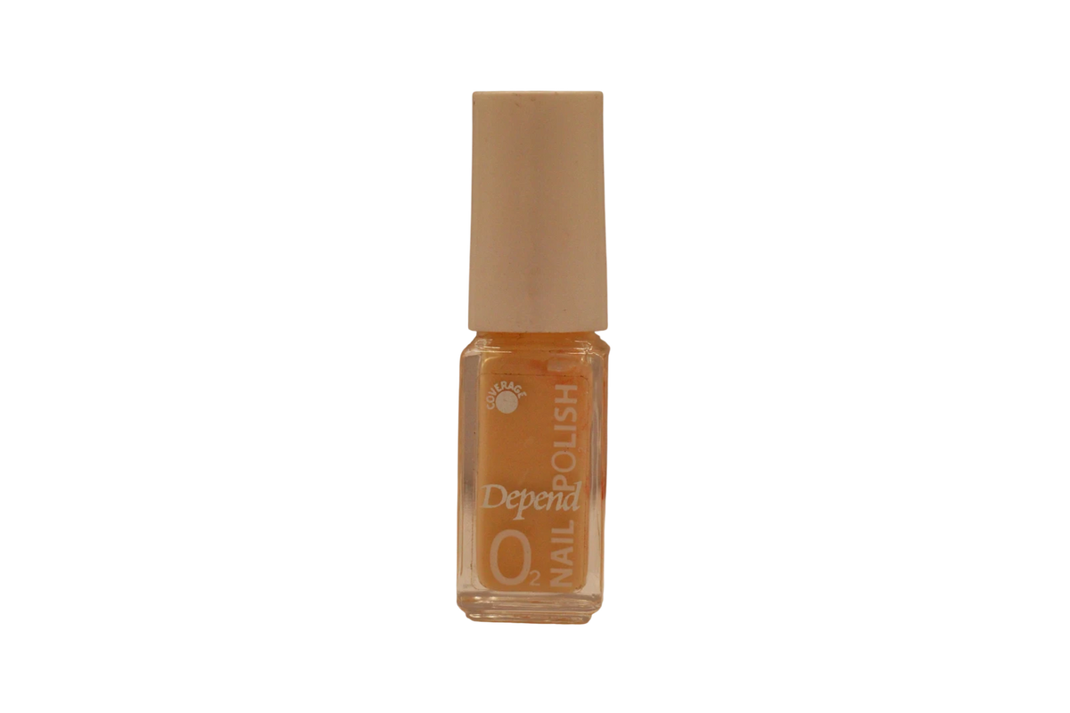 Depend O2 Nagellack 450 Apricot Peach 5 ml Tester