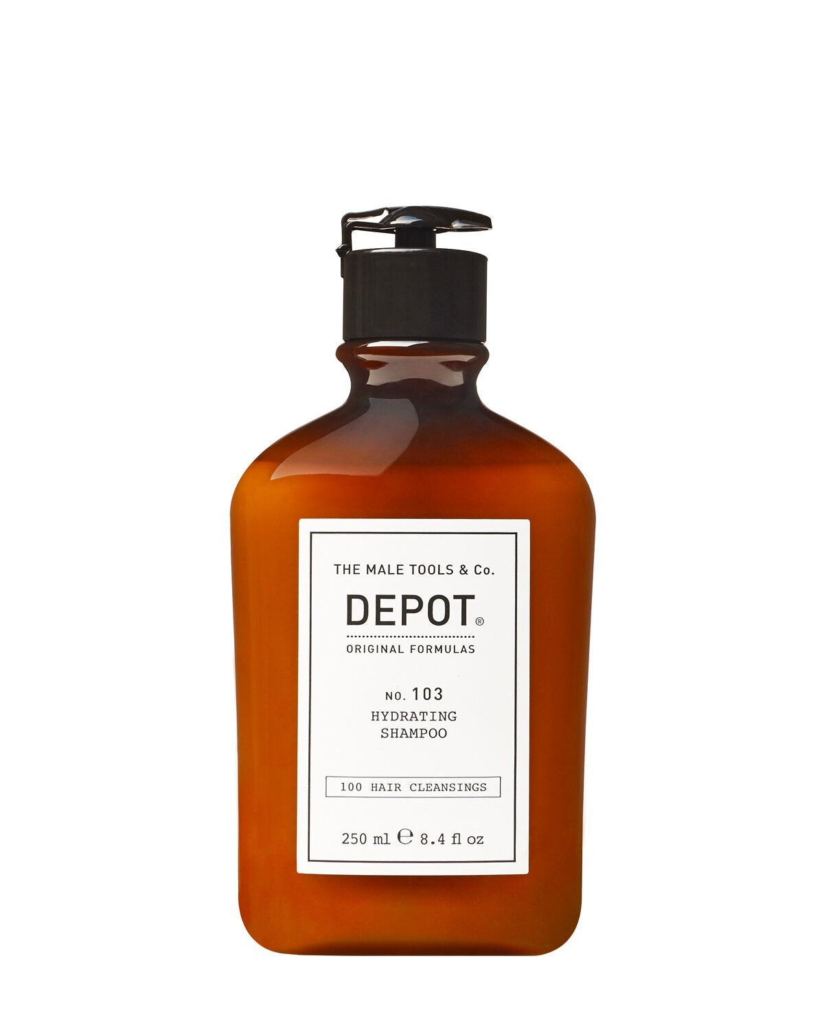 Depot, 100 Hair Cleansing No. 103, Pro-Vitamin B5, Hair Shampoo, For Hydration, 250 ml
