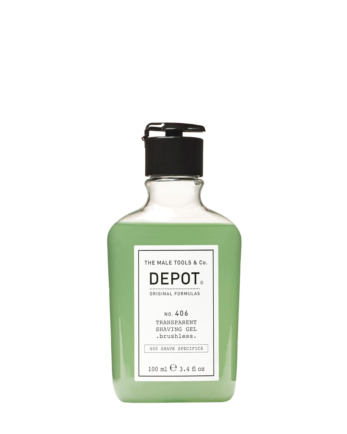 Depot, 400 Shave Specifics No. 406, Menthol, Softening & Refreshing, Shaving Gel, 100 ml