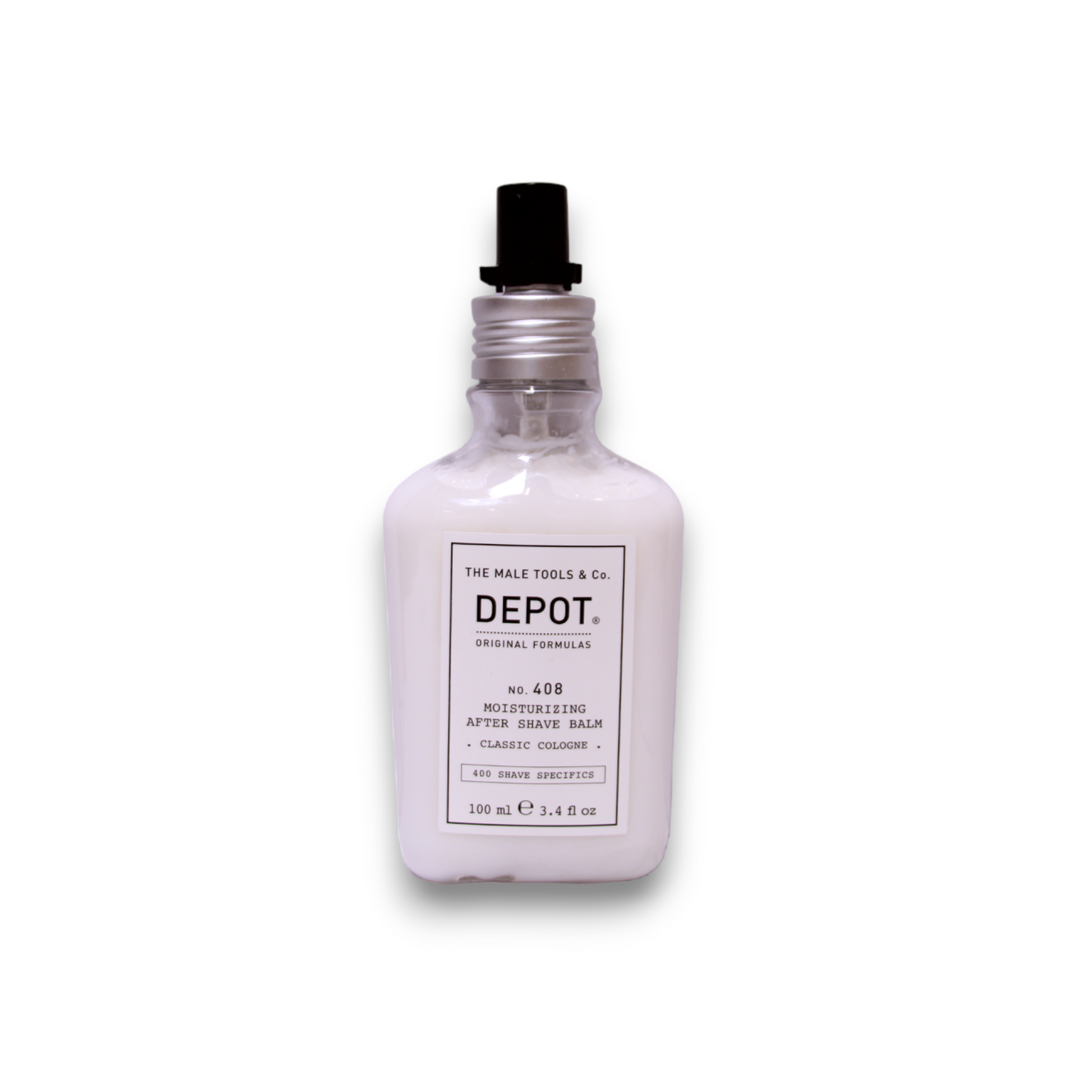 Depot, 400 Shave Specifics No. 408, Classic Cologne, Moisturizing, After-Shave Balm, 100 ml