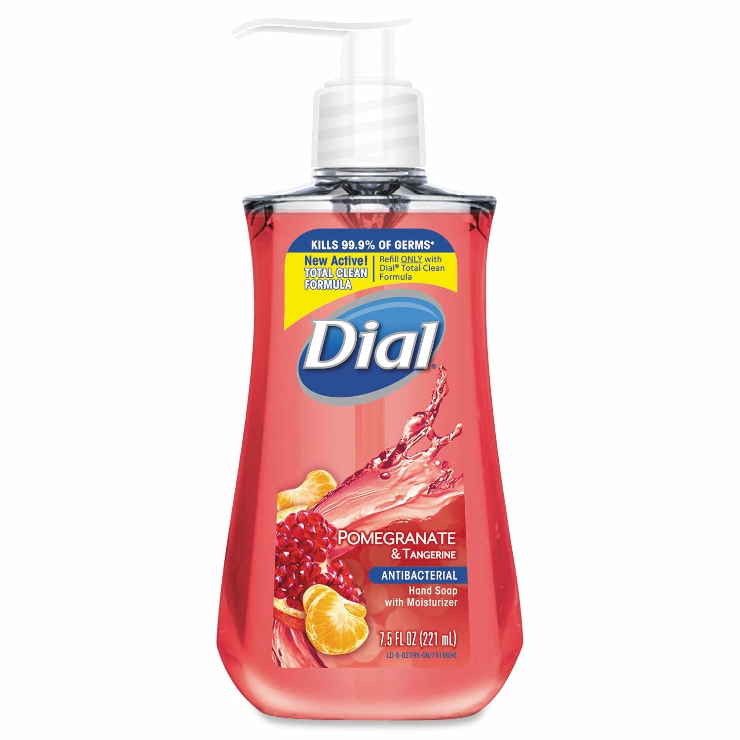 Dial, Antibacterial, Pomegranate & Tangerine, Liquid Soap, For Hands, 221 ml