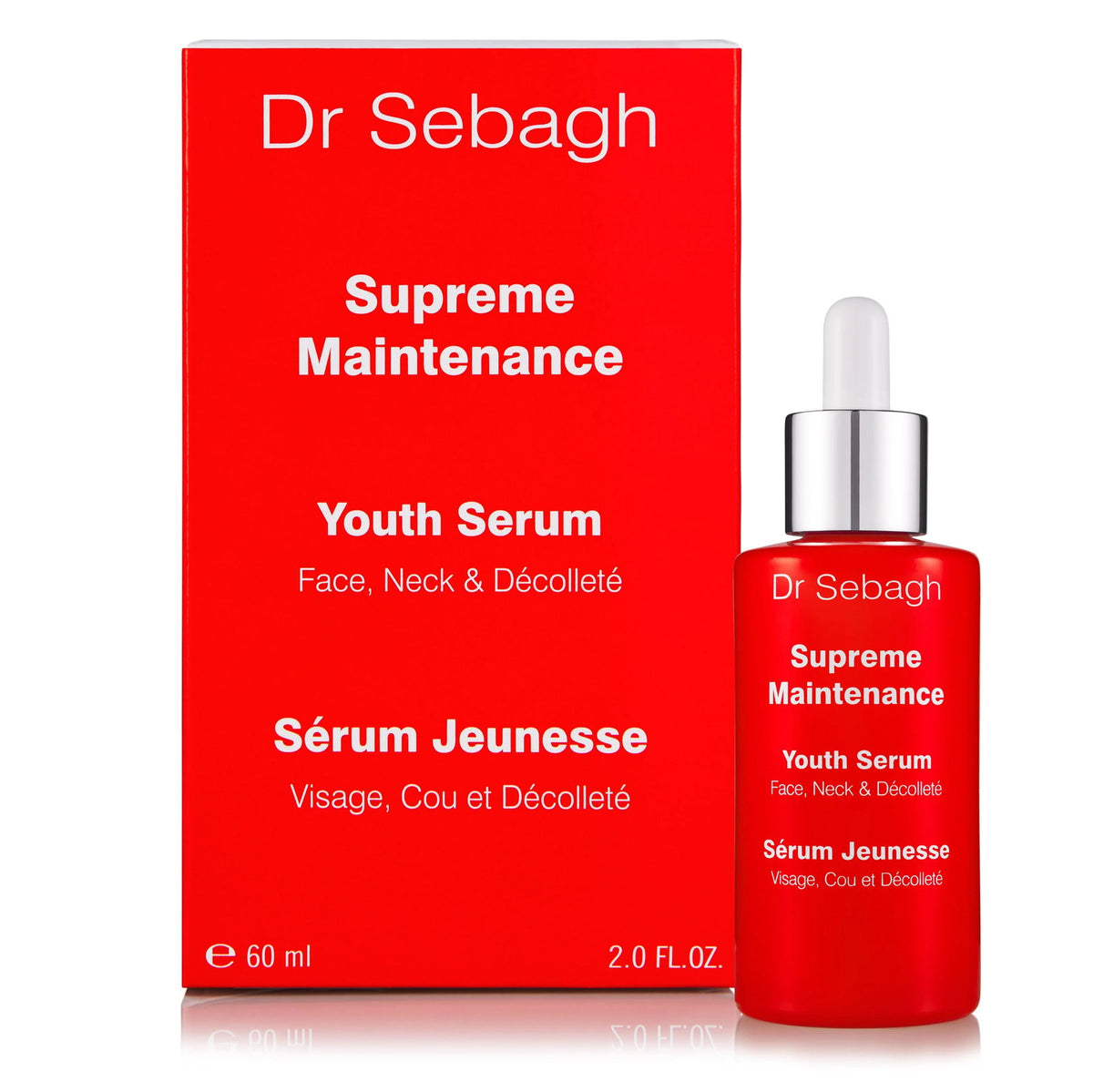 Dr Sebagh, Supreme Maintenance, Rejuvenating, Serum, For Face/Neck & Decolette, 60 ml