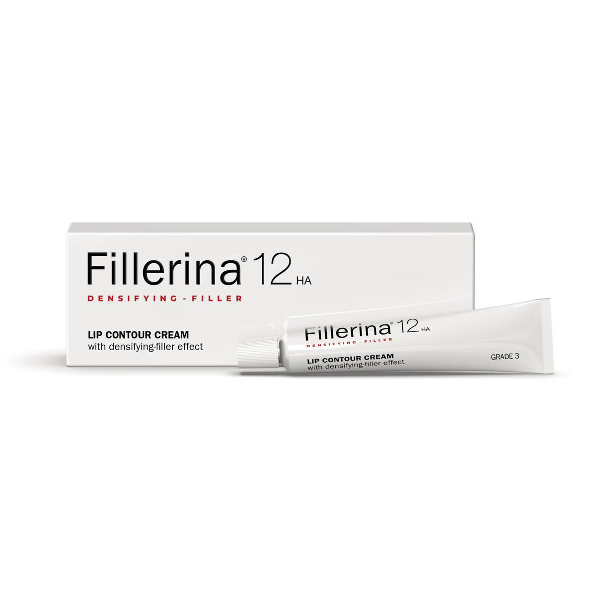 Labo Suisse, Fillerina 12HA Densifying Filler Grade 3, Hydrate & Firm, Cream, For Lips Contour, 15 ml