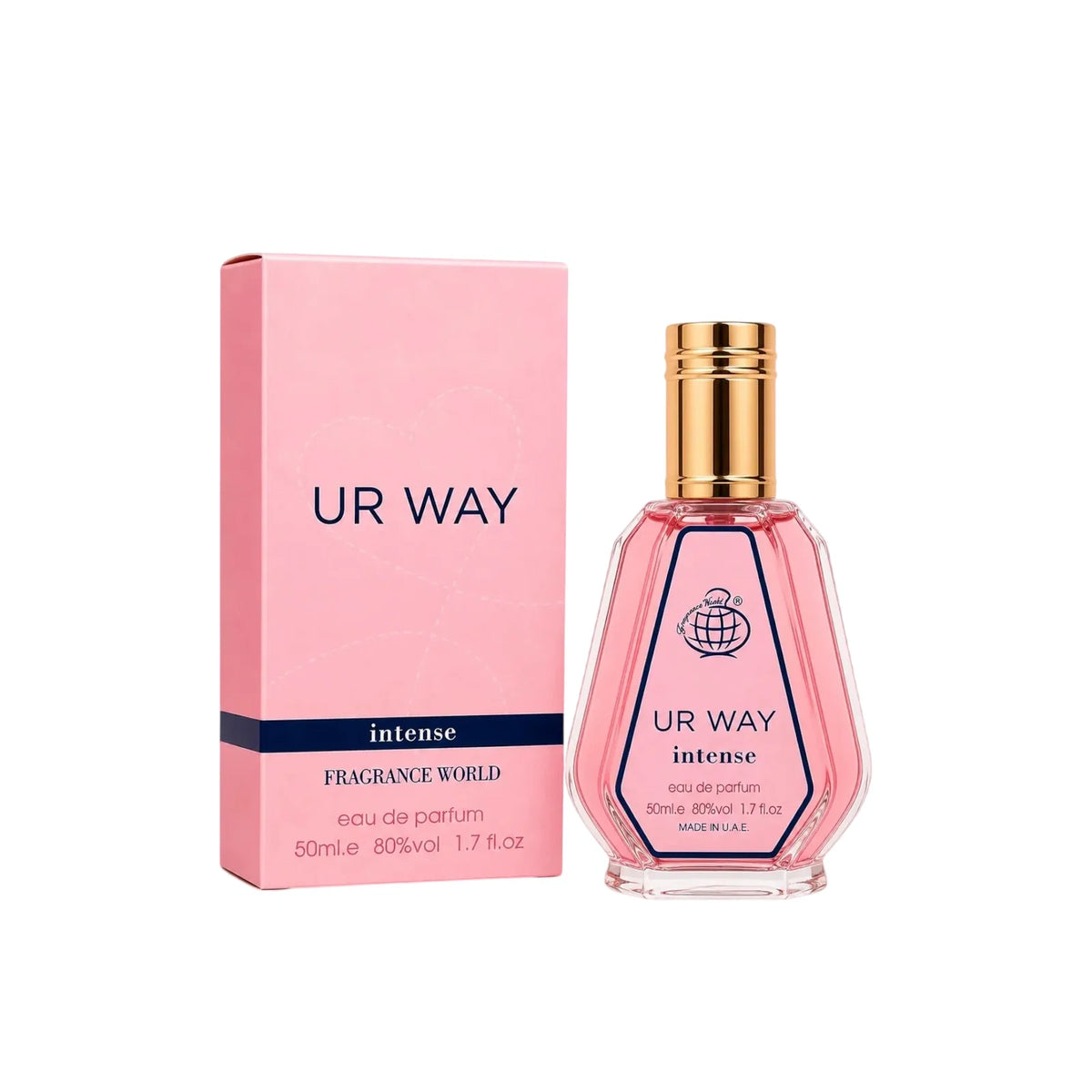 Fragrance World, Ur Way Intense, Eau De Parfum, For Women, 50 ml