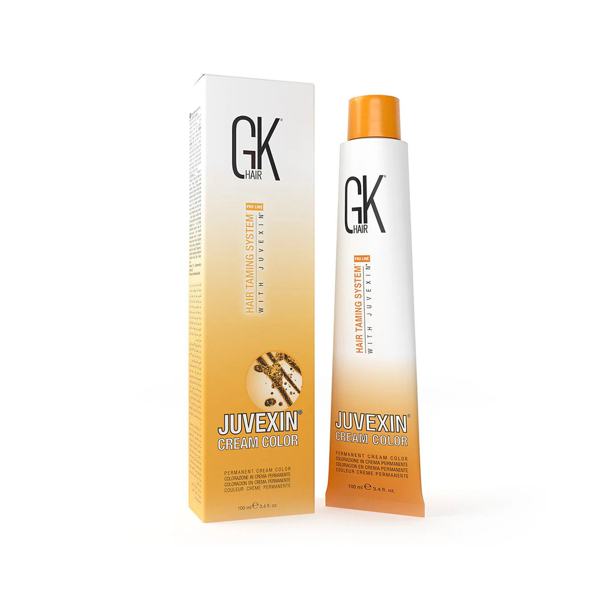 Global Keratin, Cream Colour, Permanent Hair Dye, 5.8 Light Brunette Brown, 100 ml