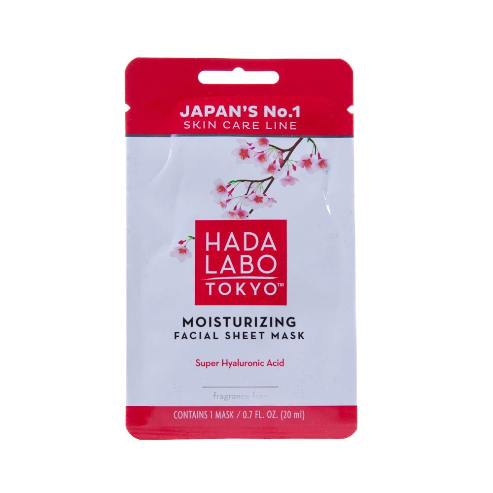 Hada Labo Tokyo Fuktgivande Ansiktsmask i Ark med Super Hyaluronic Acid 20 ml