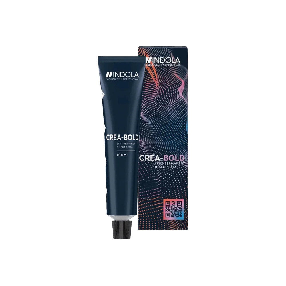 Indola, Crea-Bold, Semi-Permanent Hair Dye,  Indigo Blue, 100 ml *Tester