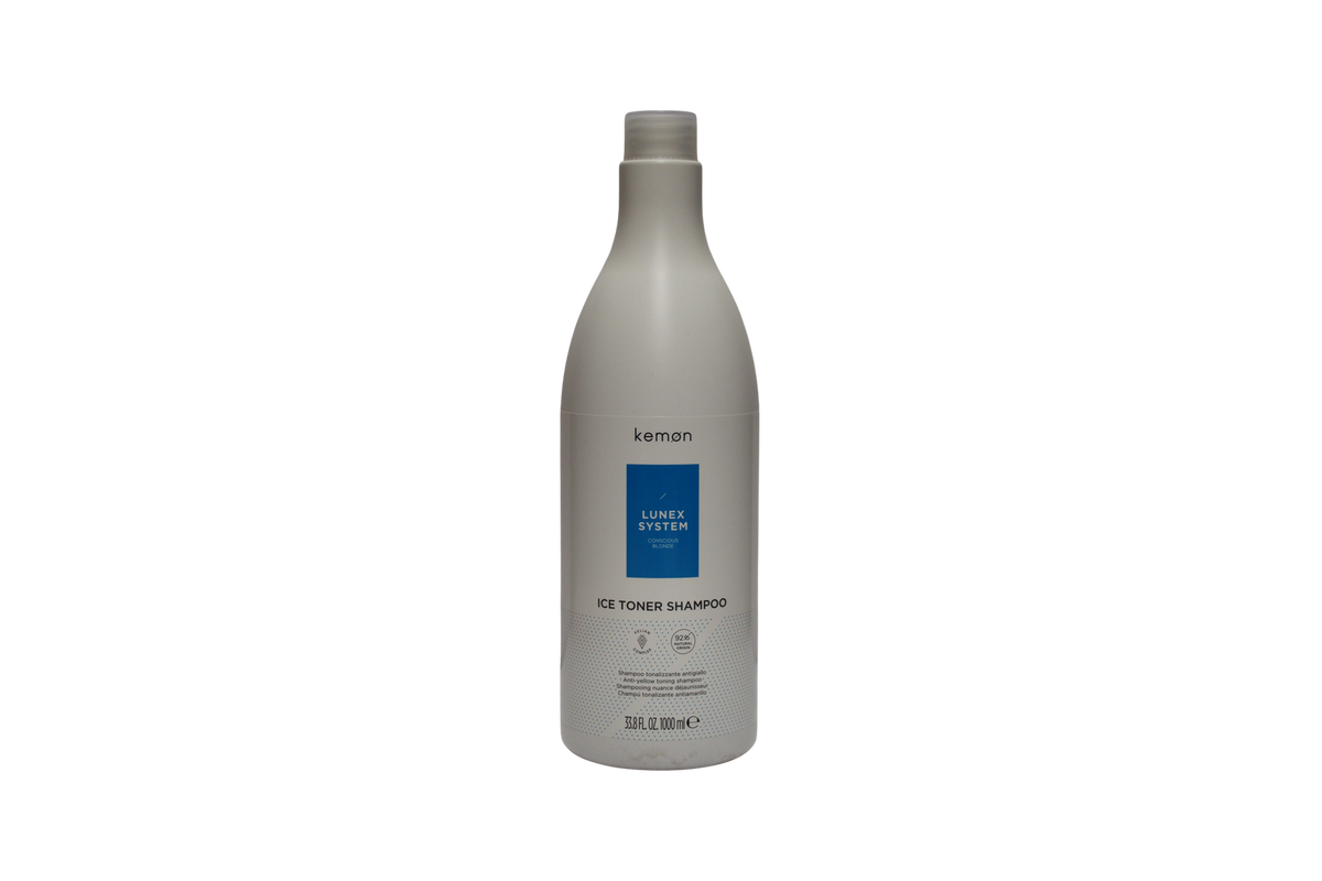 Kemon Lunex System Ice toningsschampo 1000 ml