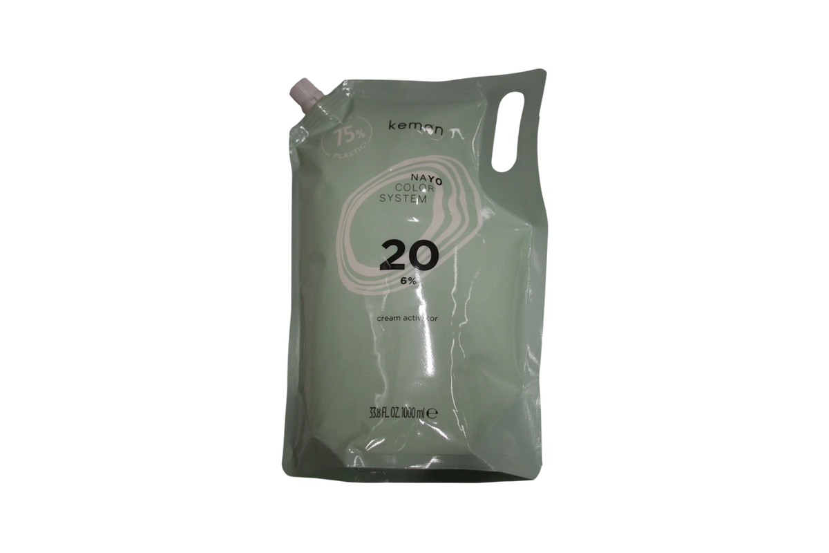 Kemon Nayo Cream Activator 20 Volume 6% Hårfärgslotion 1000 ml