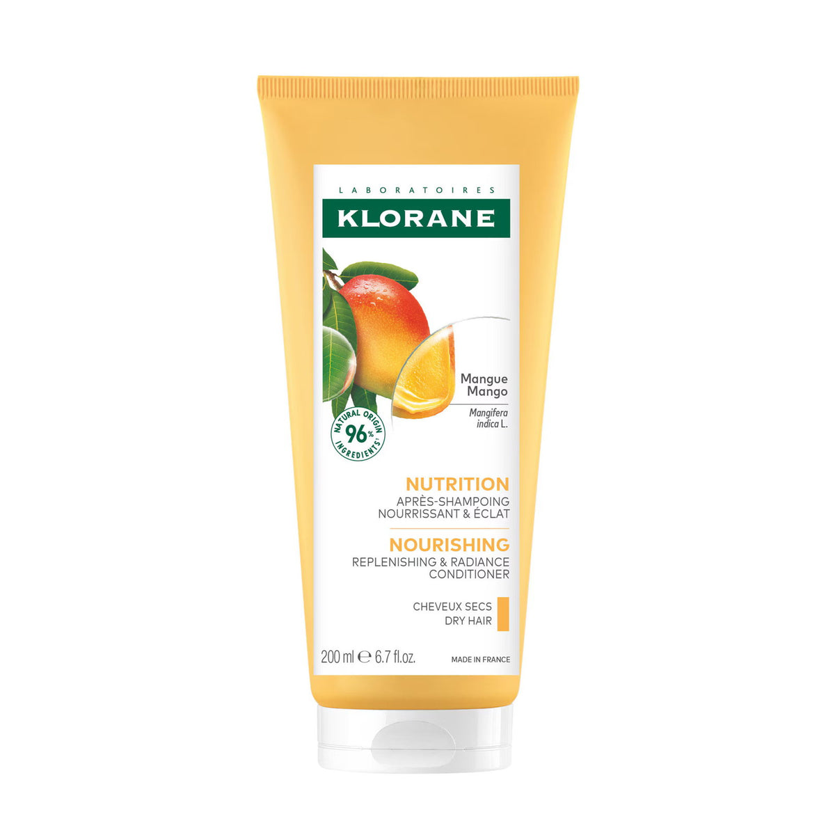 Klorane, Mango Butter Nutrition, Mango, Hair Conditioner, For Nourishing, 200 ml