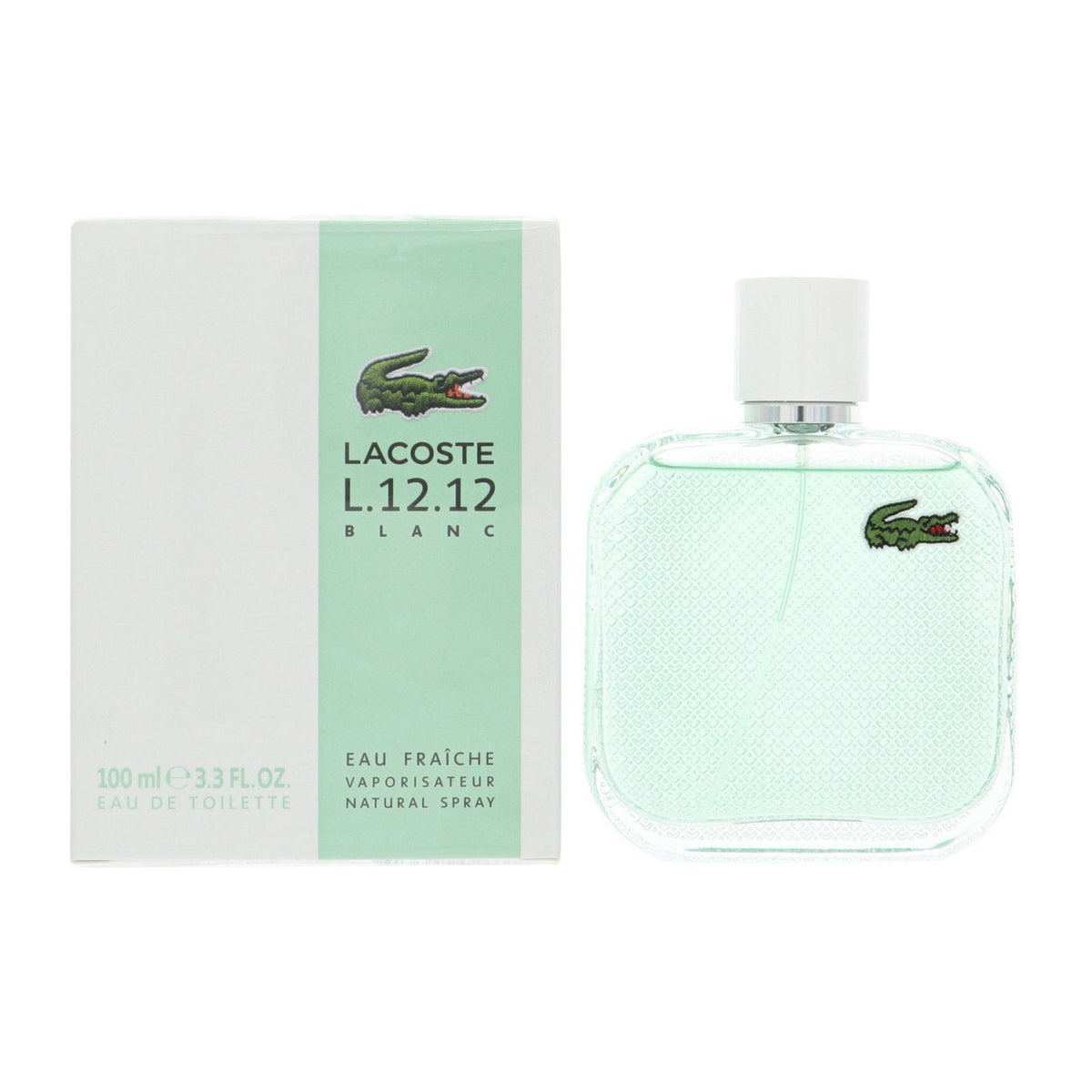Lacoste, L.12.12 Blanc Eau Fraiche, Eau Fraiche, For Men, 100 ml