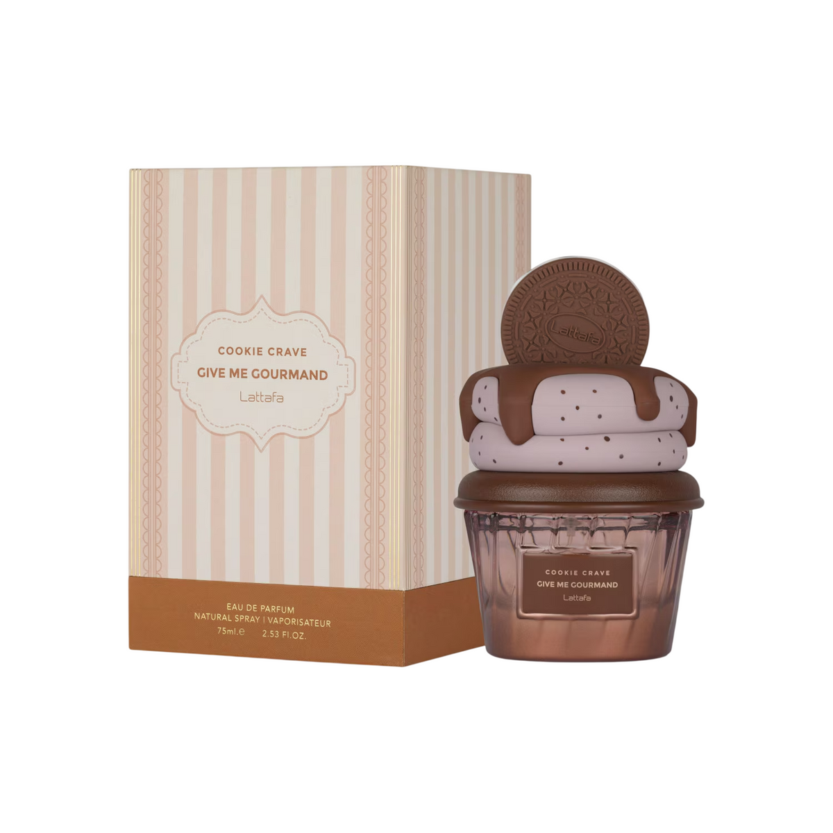 Lattafa, Give Me Gourmand Cookie Crave, Eau De Parfum, Unisex, 75 ml