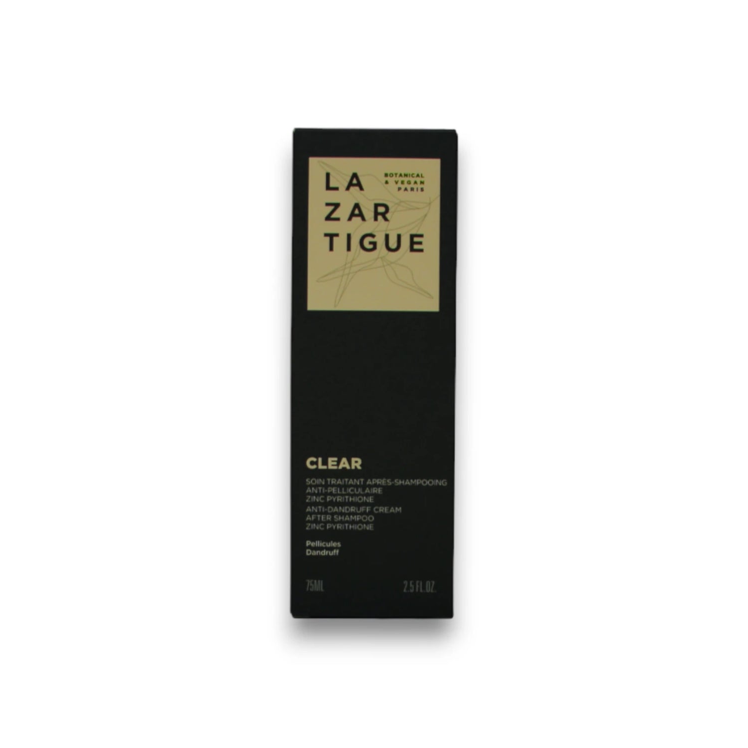 Lazartigue, Clear, Vegan, Hair Cream Treatment, Anti-Dandruff, 75 ml