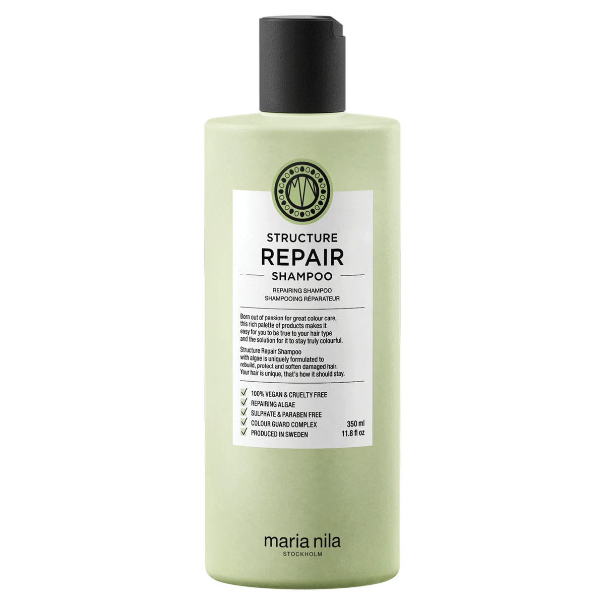 Maria Nila, Structure Repair, Hair Shampoo, For Repairing, 350 ml