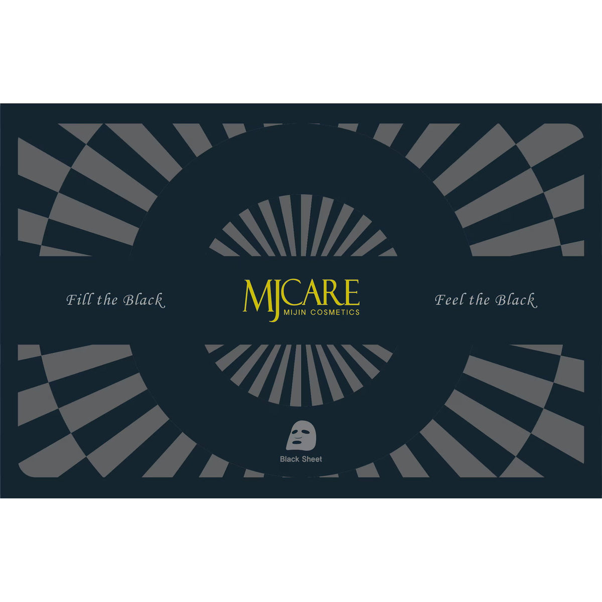 Mijin, Mjcare, Charcoal, Eliminates Impurities, Sheet Mask, For Face, 25 ml