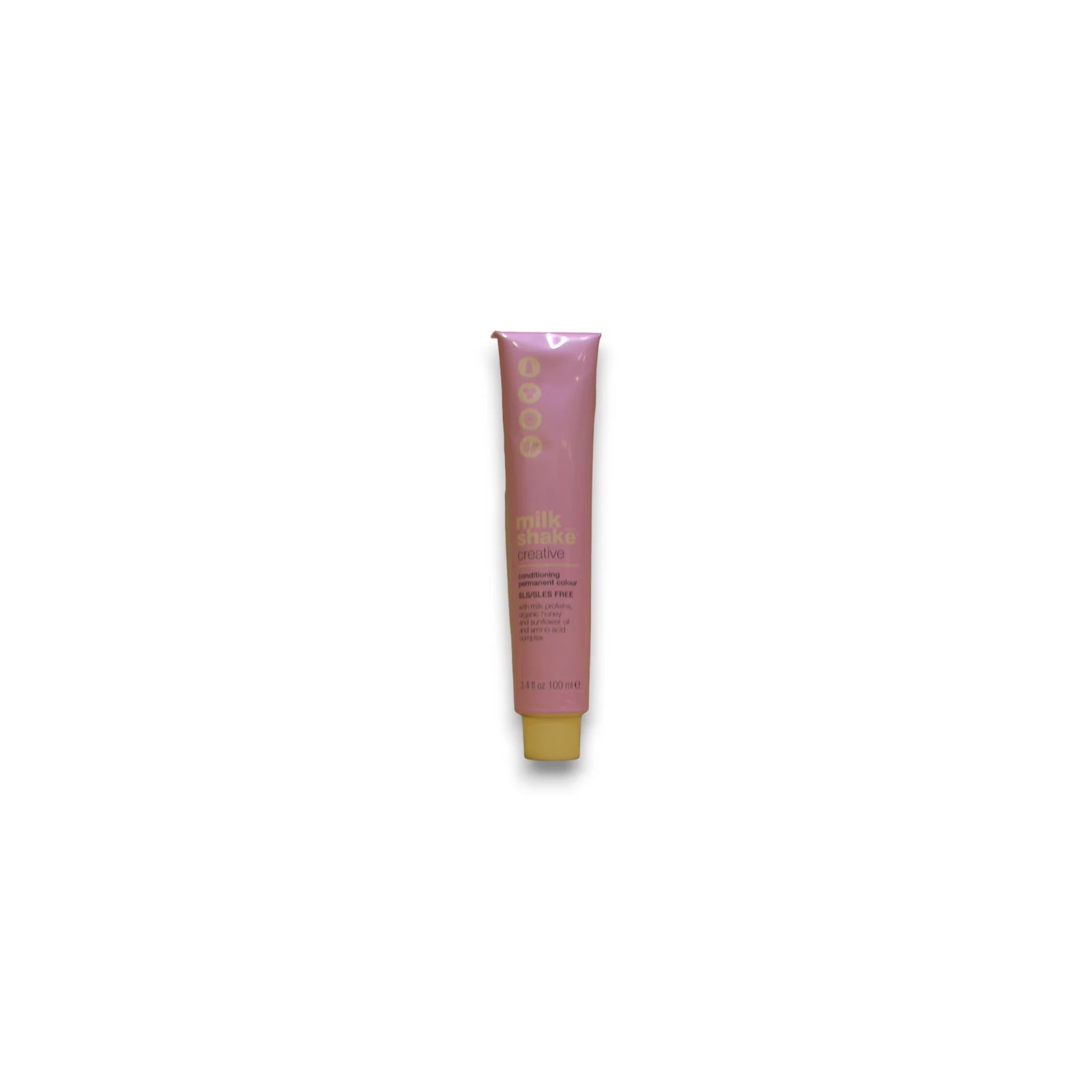 Milk Shake, Creative, SLS/SLES-Free, Permanent Hair Dye, 7.17A Medium Ash Blond, 100 ml