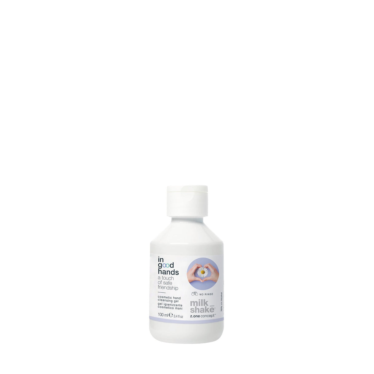 Milk Shake, In Good Hands, Anti-Bacterial, Hand Gel, 100 ml
