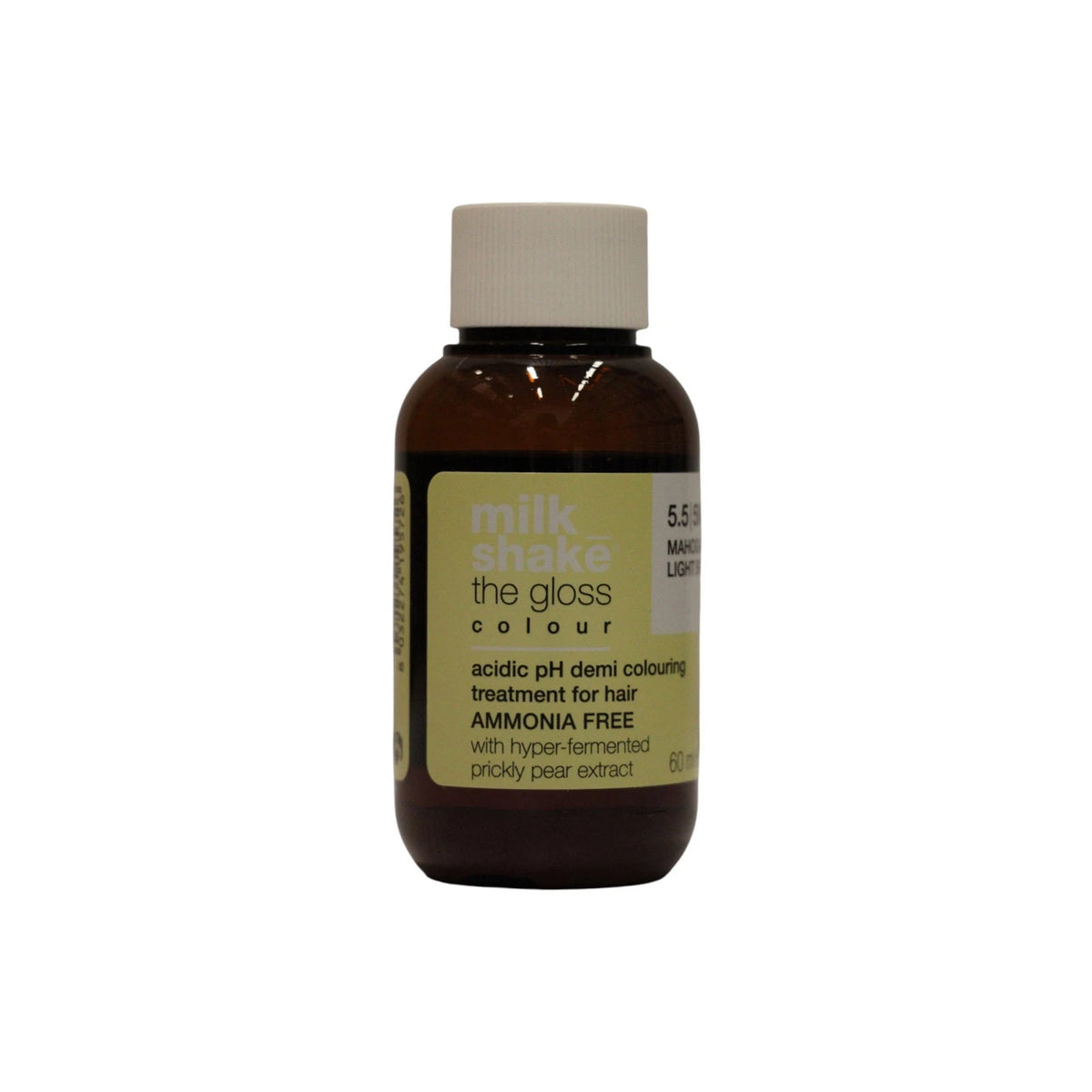 milk_shake The Gloss Acidic pH semipermanent färg 5.5 mahogny ljusbrun 60 ml