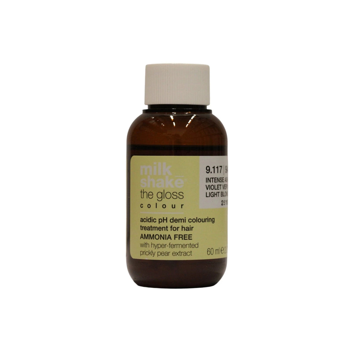 milk_shake The Gloss Acidic pH semipermanent färg 9.117 mycket ljus intensiv askviolett 60 ml