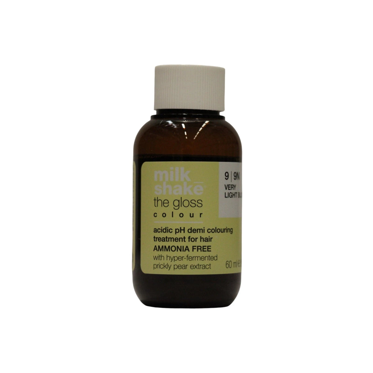 Milk Shake The Gloss Acidic pH Demi-Permanent Färg 9 Mycket Ljusblond 60 ml