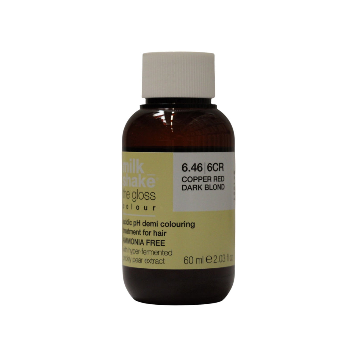 Milk Shake The Gloss demipermanent hårfärg med surt pH 6.46 kopparröd mörkblond 60 ml